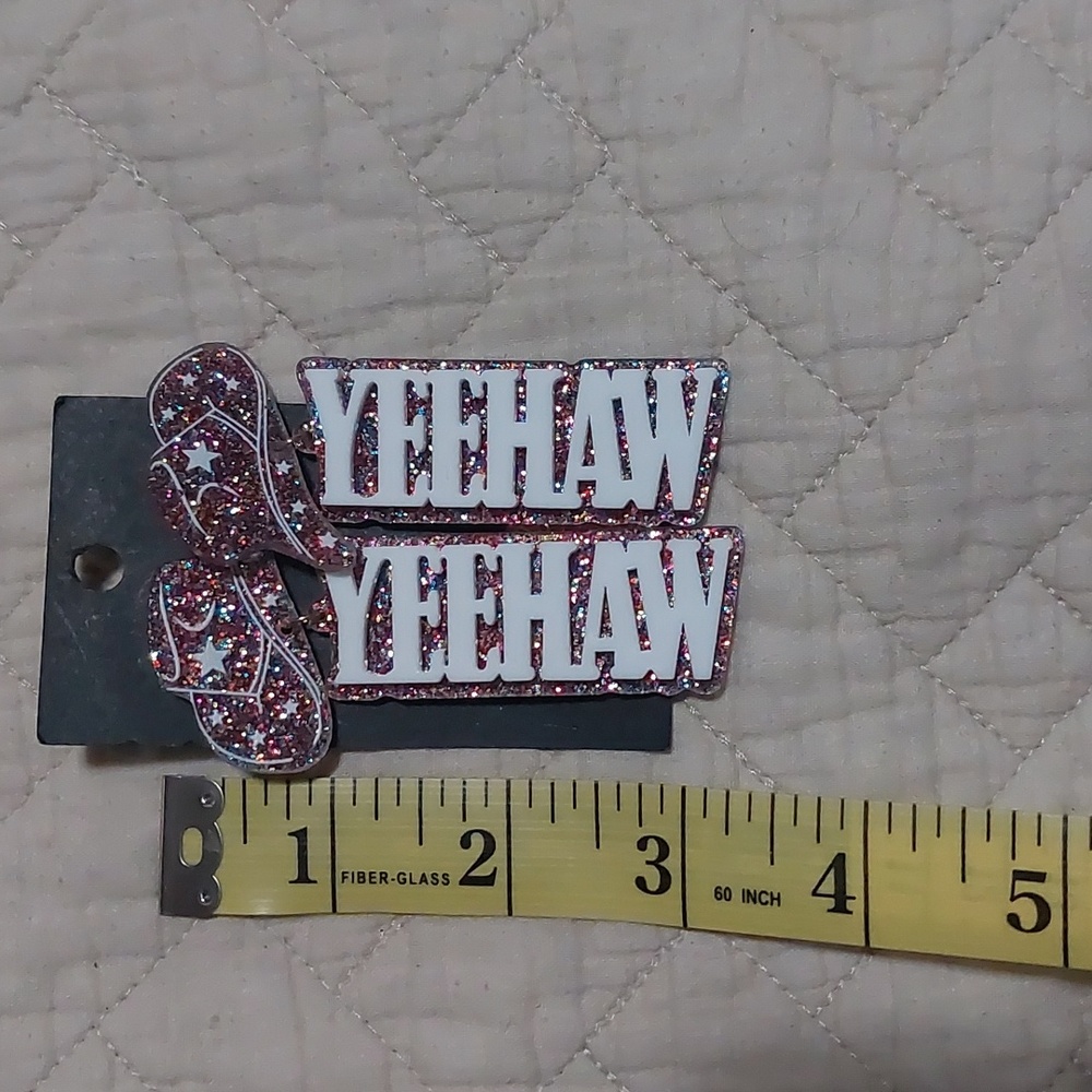 NEW Yeehaw earrings - Picture 2 of 2
